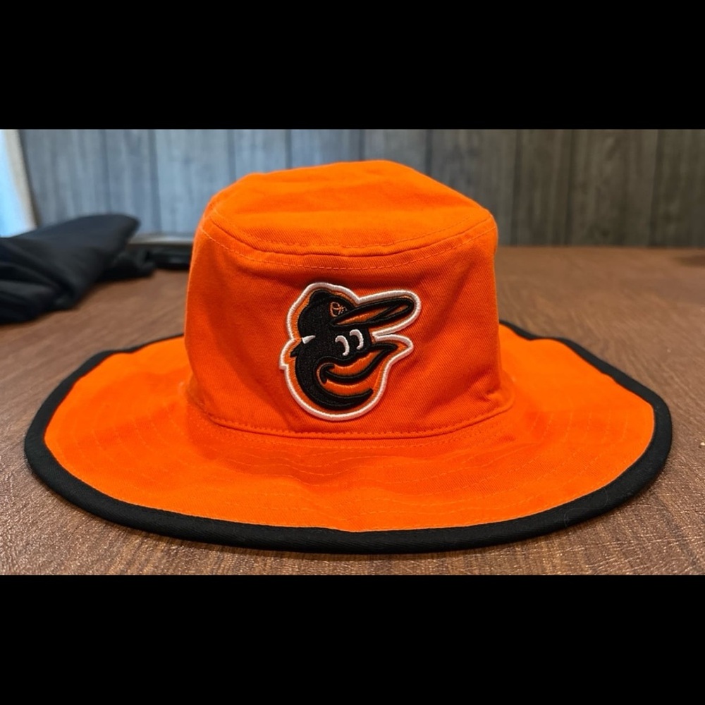 Baltimore Orioles Miller Light Reversible Adult Bucket Floppy Hat
